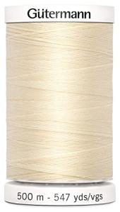 Gutermann Sew-All Thread 547yd, Ivory