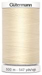 Gutermann Sew-All Thread 547yd, Ivory