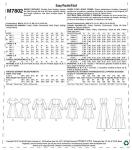 McCall Pattern Company McCall's Women's V-Neck Sleeveless, Short 3/4 Sleeve Dress Sewing Patterns, Sizes 6-14, 6-8-10-12-14, White