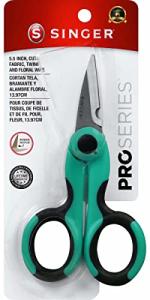 SINGER 00558 5-1/2-Inch ProSeries Heavy Duty Scissors with Power Notch, Teal