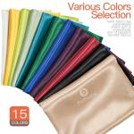 P Pothuiny 55 Inch Wide Beige Satin Fabric by The Yard, Silky Charmeuse Satin Fabric for Bridal Wedding Dress Decor DIY Apparel Crafts, 1 Yard