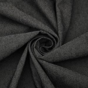 5 Yard 8 oz Gray Black Denim Fabric for Sewing, Crafting Stylish Black Denim Fabric by The Yard Jean Material Gray Black Jean Fabric (60''x180'')