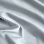Ersmak Silver Satin Fabric by The Yard, 60" Wide Shiny & Soft Charmeuse Silky Satin Fabric for DIY Craft, Wedding Decorations, Sewing, 1 Yard