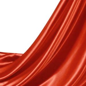 Satin Fabric by The Yard, 55" Wide Premium Red Soft Silky Charmeuse Satin Fabric,Shiny Cloth Fabric for Bridal Wedding Dress,Clothing Making,DIY Crafts,Sewing,Draping,Home Decor (5 Yard pre Cut)