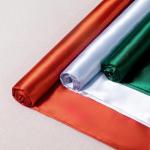 Satin Fabric by The Yard, 55" Wide Premium Red Soft Silky Charmeuse Satin Fabric,Shiny Cloth Fabric for Bridal Wedding Dress,Clothing Making,DIY Crafts,Sewing,Draping,Home Decor (5 Yard pre Cut)