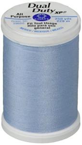 Coats Thread & Zippers S910-4350 Dual Duty XP General Purpose Thread, 250-Yard, Baby Blue