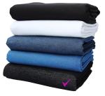 1-Yard 8 oz Gray Black Denim Fabric for Sewing, Crafting| Stylish Denim Fabric |Denim Fabric by The Yard| Jean Material|Denim Material|Gray Black Jean Fabric