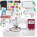 Brother PE545 4" x 4" Embroidery Machine with 4 Embroidery Hoops, Thread & 230+ Accessories