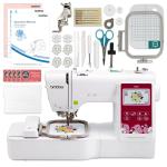 Brother PE545 4" x 4" Embroidery Machine with 4 Embroidery Hoops, Thread & 230+ Accessories