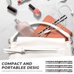 3 Pack Sewing Ruler Sliding Gauge Sewing Measuring Tool Black Metal Seam Guide Ruler for Knitting Crafting Sewings Beginner Hemming Quilting Crafting