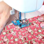 Boao 3 Pieces 3 Yards 62 Inch Wide Floral Cotton Fabric Rose Pattern Flowers Print Quilting Fabric Bundle for Mother‘s Day Quilting Sewing Crafting DIY Making