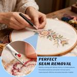 ZMAAGG Seam Rippers for Sewing, 2 Big and 2 Small Stitch Remover Tools, Thread Ripper with Thread Snips for Sewing and DIY Craft