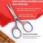 Small Sewing Scissors Sharp Embroidery Crochet Scissors, 2 Piece crochet accessories Yarn fabric scissors for Needlework Arts & Crafts DIY Tools