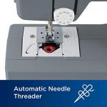 Brother RLX3817G Full Size 17 Stitch Sewing Machine Grey,Refurbished