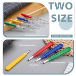 ZMAAGG Seam Ripper, 4 Big and 4 Small Stitch Remover Tools, Seam Rippers for Sewing, Thread Remover Tool with Thread Snip, Storage Box