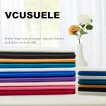 Black Silk Satin Fabric 5 Yards 55" Wide, Shiny and Soft Charmeuse Satin Fabric for Sewing Wedding Bridal Dress Crafts