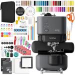 Brother Skitch PP1 4" x 4" Embroidery Machine with 200+ Accessories Including Thread, Needles, and Tools