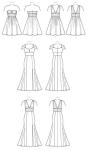 McCall Pattern Women's Fully Lined Evening and Cocktail Dress, Sizes 6-14 Sewing Pattern