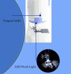 Sewing Machine with 12 Built-in, Stitches & 2 Speed(High-Low Speeds) Sewing Machine for Beginners with Accessory Kit,with Foot Pedal，LEDLight