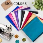 Silk Satin Fabric, 2 Yards 55" Wide, Shiny and Soft Pink Charmeuse Satin Fabric for Sewing Wedding Bridal Dress Crafts