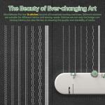 StitchMaster Pro:Ballet on twin needles.Sewing machine,sewing machine for beginners,Double needle and double thread,16 kinds of stitches.Sewing machine for Household,sewing machine for adults.