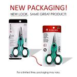 SINGER 00558 5-1/2-Inch ProSeries Heavy Duty Scissors with Power Notch, Teal