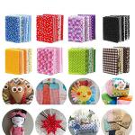 150 Pcs Pre-Cut Cotton Fabric Squares Bundle