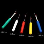 Suiwotin 50pcs Seam Rippers Thread Remover, Small Seam Ripper Tool for Sewing, Stitch Ripper Sewing Seam Ripper Set, Colorful Stitch Ripper Tool Thread Unpicker