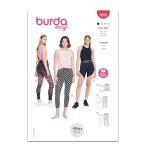 Burda Style X05850BURDA Misses' Leggings Sewing Pattern Packet, Design Code B5850, Sizes 8-22 (34-48)