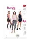 Burda Style X05850BURDA Misses' Leggings Sewing Pattern Packet, Design Code B5850, Sizes 8-22 (34-48)