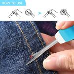 Lhedon Seam Ripper 3 PCS, Seam Rippers for Sewing, Ergonomic Grip, Colorful Large Thread Stitch Remover Tool Handy Stitch Rippers for Sewing Crafting Removing Hems and Seams，Thanksgiving Gifts