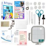 Brother PE545 Embroidery Machine with with 4 Embroidery Hoops, Accessories & 40 Spools of Polyester Embroidery Thead