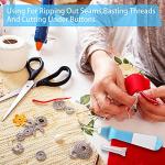 Lhedon Seam Ripper 3 PCS, Seam Rippers for Sewing, Ergonomic Grip, Colorful Large Thread Stitch Remover Tool Handy Stitch Rippers for Sewing Crafting Removing Hems and Seams，Thanksgiving Gifts