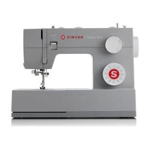 SINGER Heavy Duty 4423 Sewing Machine, Grey | Strong Motor, Full Metal Frame, 97 Stitch Applications, 1-Step Buttonhole, LED Light & Accessory Kit
