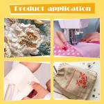 ZMAAGG Thread for Sewing-1 Pcs Black and 1 Pcs White, 200 Yards Per Roll Polyester Thread, Sewing String for Sewing Machine, Hand Stitching, Embroidery