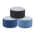 PH PandaHall 3 Rolls Denim Ribbon Jean Fabric Ribbon 16 Yards Rustic Ribbons 1.6 inch Cloth Fringe Ribbons for Crafts Handmade Gift Wrapping Hair Sewing Decor