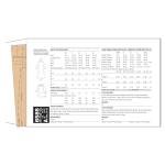 New Look Misses' Coat with Hood Sewing Pattern Packet, Design Code S9129, Sizes XS-S-M-L-XL