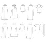 Simplicity Easy Sew Misses' Tops, Pants, Skirts Pattern