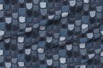 Spoonflower Fabric - Denim Pockets Sashiko Fashion Sewing Trousers Printed on Denim Fabric Fat Quarter - Bottomweight Apparel Home Decor Upholstery
