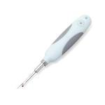 Missouri Star Seam Ripper - Heavy Duty Stitch and Hem Remover Tool with Blade Cover - Ergonomic Sewing and Quilting Essential for Cutting Thread, Light Blue & Gray