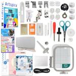 Brother SE700 Combo Embroidery & Sewing Machine with 4" x 4" Embroidery Hoop and 40+ Accessories