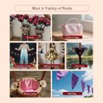 Q&J Fabric Co. 3 Yards 108'' Beige Satin Fabric by The Yard Soft Charmeuse Cloth 55 INCH Width for DIY Sewing Crafts Wedding Dresses, Backdrops & Party Decor | Smooth, Shiny & Wrinkle-Resistant