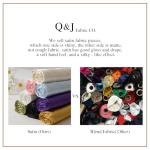 Q&J Fabric Co. 3 Yards 108'' Beige Satin Fabric by The Yard Soft Charmeuse Cloth 55 INCH Width for DIY Sewing Crafts Wedding Dresses, Backdrops & Party Decor | Smooth, Shiny & Wrinkle-Resistant