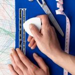 4 Pcs Sewing Gauge Sewing Measuring Tool T-Shaped Fabric Quilting Ruler 5-in-1 Sliding Gauge Measuring Sewings Ruler Sliding Gauges Rulers for Quilting Knitting Sewings and Crafting