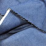 Indigo Blue 8 oz 100% Cotton Denim Chambray Fabric,56 Inches Wide, by The Yard