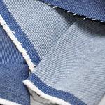 Indigo Blue 8 oz 100% Cotton Denim Chambray Fabric,56 Inches Wide, by The Yard