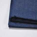 Indigo Blue 8 oz 100% Cotton Denim Chambray Fabric,56 Inches Wide, by The Yard