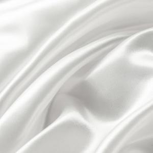 Precut Satin Fabric - Silky, Shiny, Soft Charmeuse Satin - Cloth Fabric by the Yard (2 Yard x 57 inch) - White Fabric for Dress, Wedding Decorations, Draping, Sewing, Table Cloth, DIY Crafts