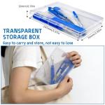 CllyCnny Seam Rippers for Sewing, 2 Big and 2 Small Stitch Remover Tools, with Automatic Needle Threaders, Thread Ripper with Thread Snips for Fabric, Quilting, Dressmaking