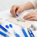 CllyCnny Seam Rippers for Sewing, 2 Big and 2 Small Stitch Remover Tools, with Automatic Needle Threaders, Thread Ripper with Thread Snips for Fabric, Quilting, Dressmaking